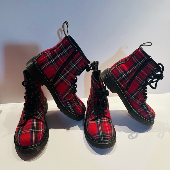 Dr. Martens Other - Dr. Martens 1460 TARTAN Youth Size 13 & Youth Size 3